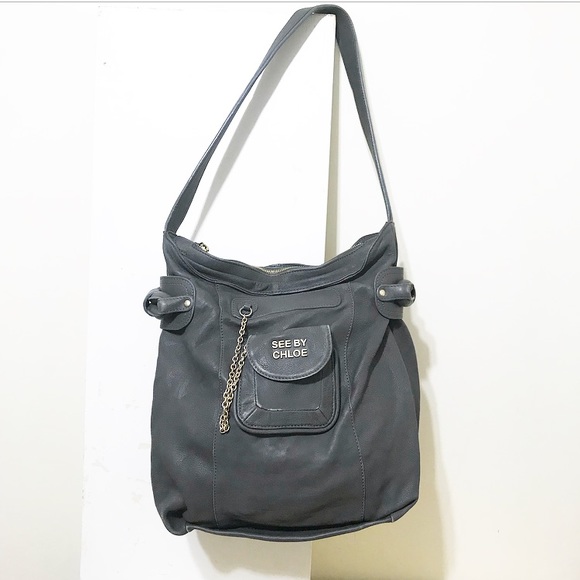 Charcoal grey purse Clearance